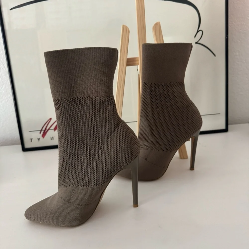 Steve Madden Century Women's Brown Tan Boots Size 6